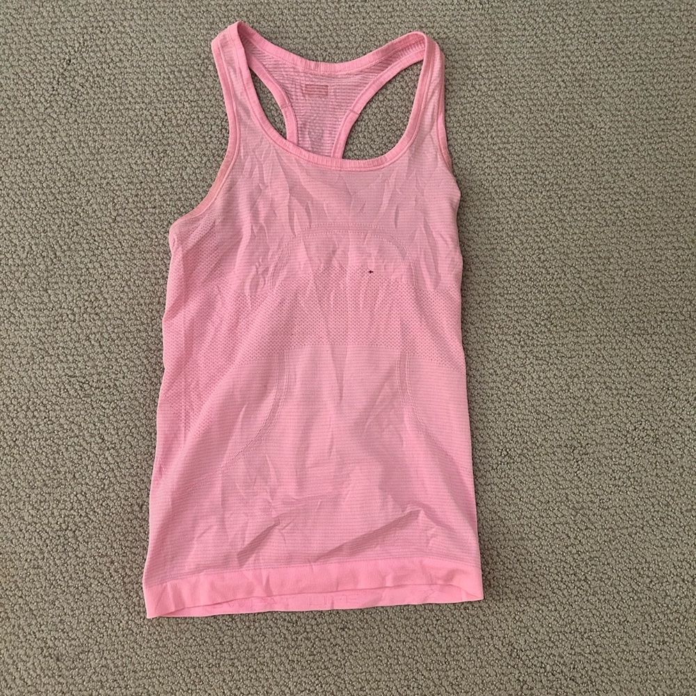 lululemon athletica Pink Tank Top